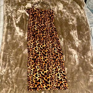 Maxi Cheetah Dress